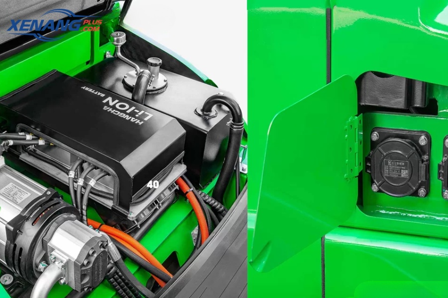 Nguồn pin Lithium cung cấp điện áp ổn định cho toàn bộ hệ thống