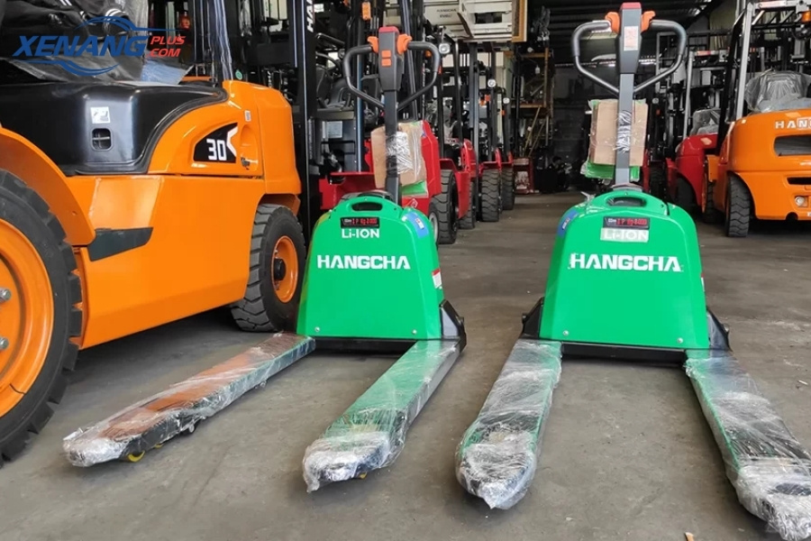 Cấu tạo xe nâng điện thấp 1 tấn Hangcha